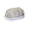 Apliqué Tortuga Oval Aluminio 100W Blanco Ekoline
