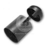 Portalámpara E-27 Negro Ekoline
