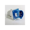 Macho Fijo Sobrepuesto 2P+T 32A 220V 2124 Ide