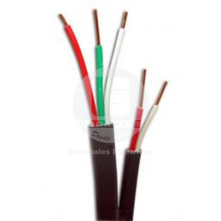 Alambre Caleco 3 x 1.5 mm2 Ekoline (Rollo 100 mts)