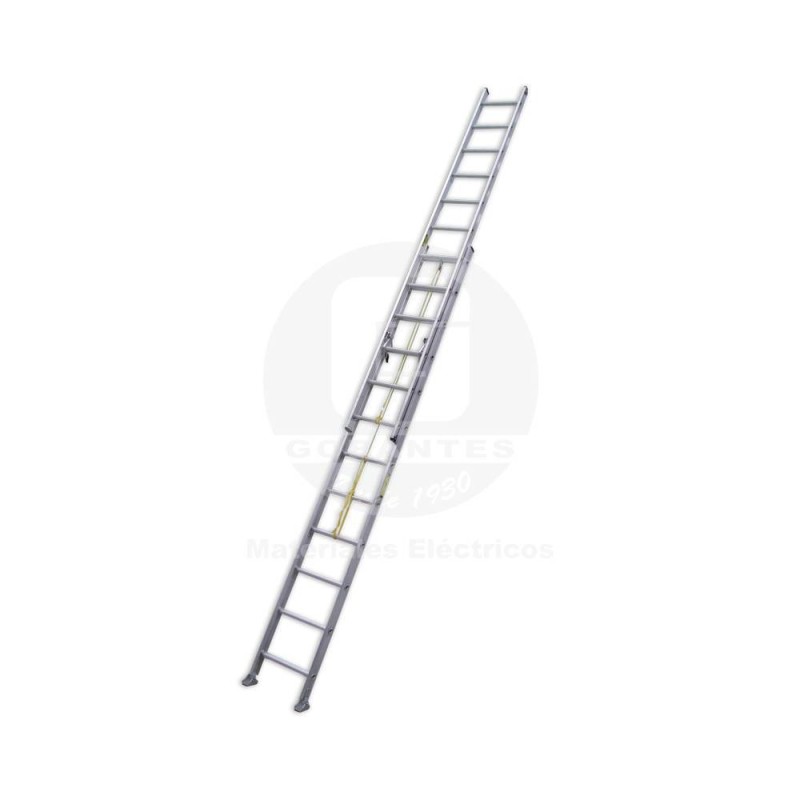 Escala Telescópica Aluminio 3.7-6.4 m Ekoline
