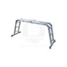 Escala Plegable Multiuso Aluminio C/Base 0.9-3.5 m Ekoline