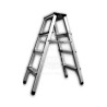 Escala Plegable Mini Aluminio 0.9 m Ekoline