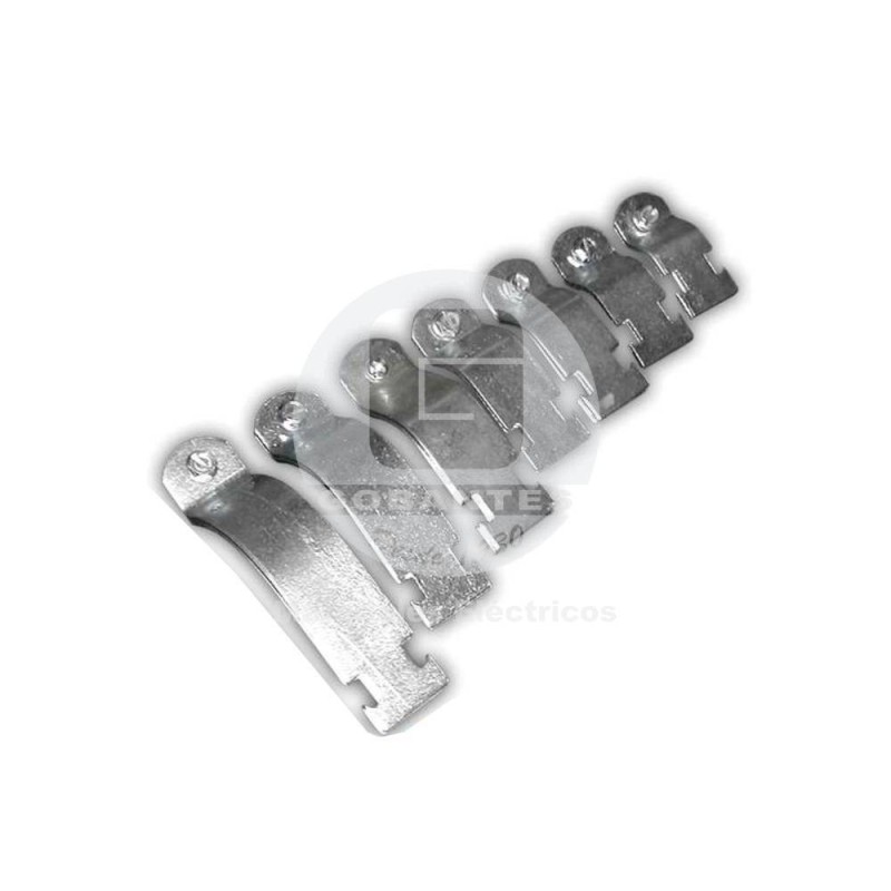 Abrazadera RUC 25 mm C/Perno y Tuerca Ekoline