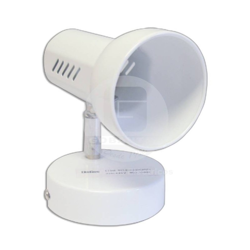 Foco Sobrepuesto Blanco P/R-63 (1 Foco) Ekoline