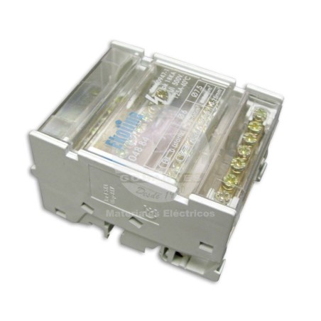 Borne Tetrapolar 125A 2 x 16 mm + 5 x 10 mm Ekoline