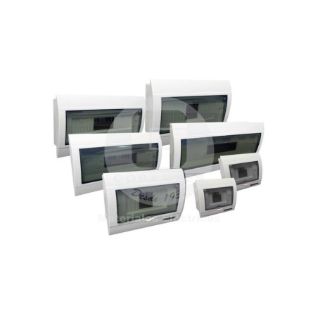 Tablero Empotrado 14 Modulos Puerta Transp T14 Ekoline