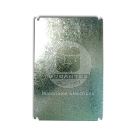 Placa de Montaje Metálica P/400 x 300 x 200 mm Poliéster Ekoline