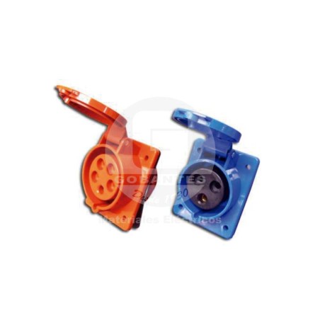 Hembra Empotrada 2P+T 16A 220V IP-44  Ekoline