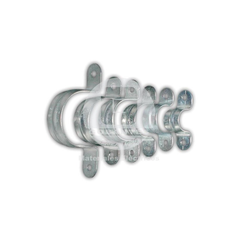 Abrazadera 2 PT 25 mm Ekoline