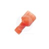 Terminal Macho Aislado Semi Transp 12-10 AWG Amarillo Ekoline