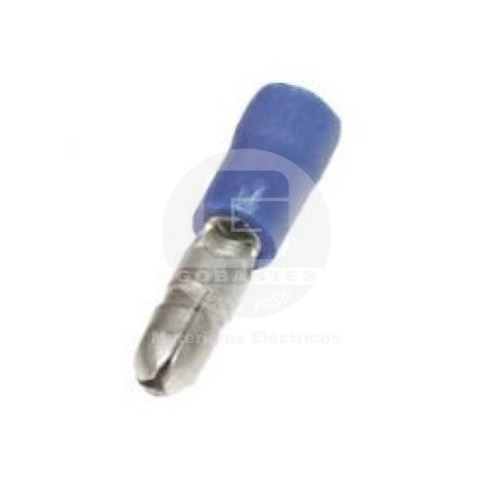 Terminal Bala Macho 16-14 AWG Azul Ekoline