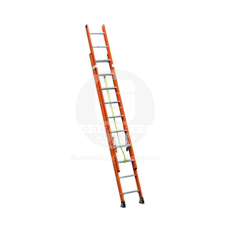 Escala Telescópica Fibra de Vidrio/Aluminio 8.9 m Ekoline