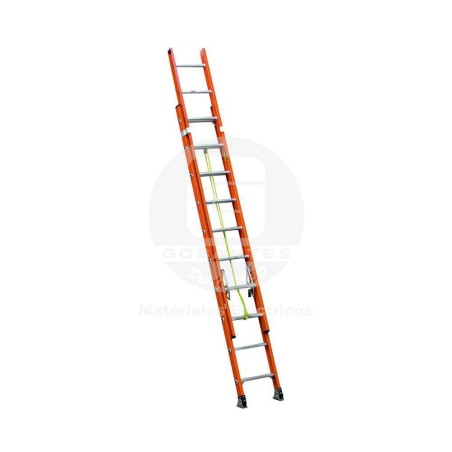Escala Telescópica Fibra de Vidrio/Aluminio 8.9 m Ekoline