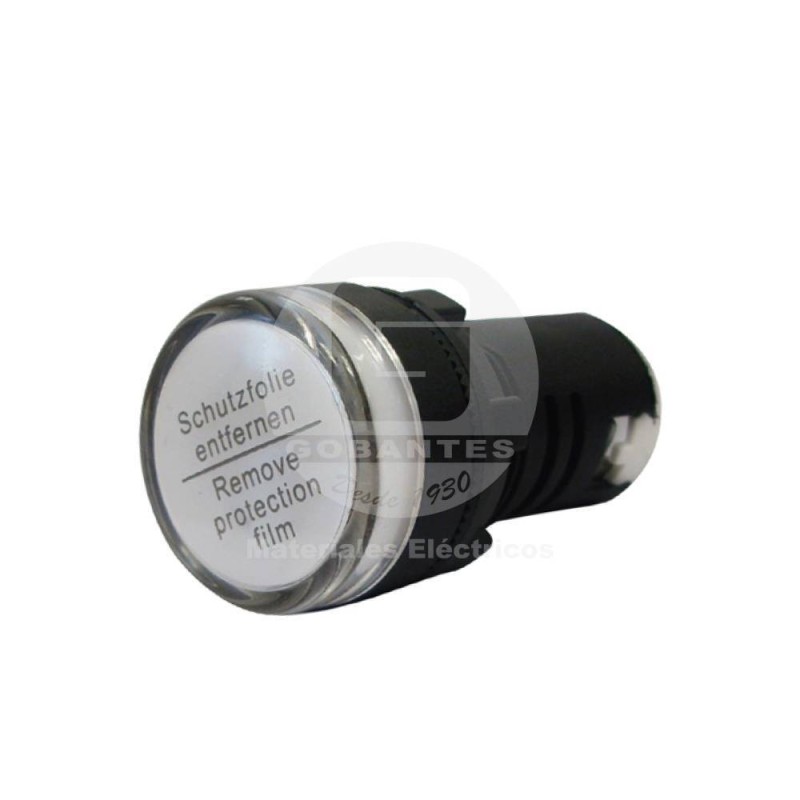 Luz Piloto LED Blanco 110V 22 mm Ekoline