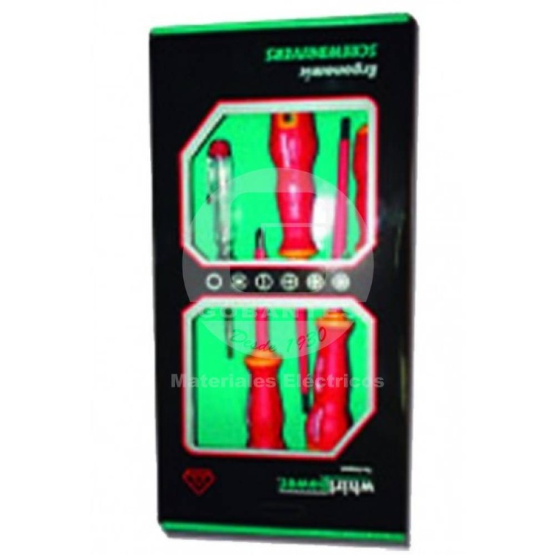 Set Destornilladores Aislados 5 PCS 102-105 Whirlpower