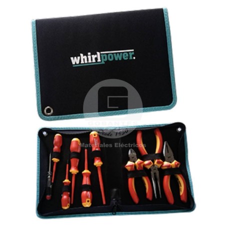 Set Alicates y Destornilladores Aislados 9 PCS 157-1109 Whirlpower