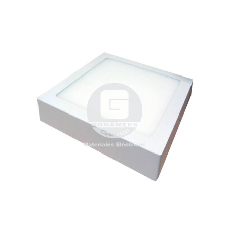 Panel LED Cuadrado 18W Luz Calida Sobrepuesto C/Driver Externo Ekoline