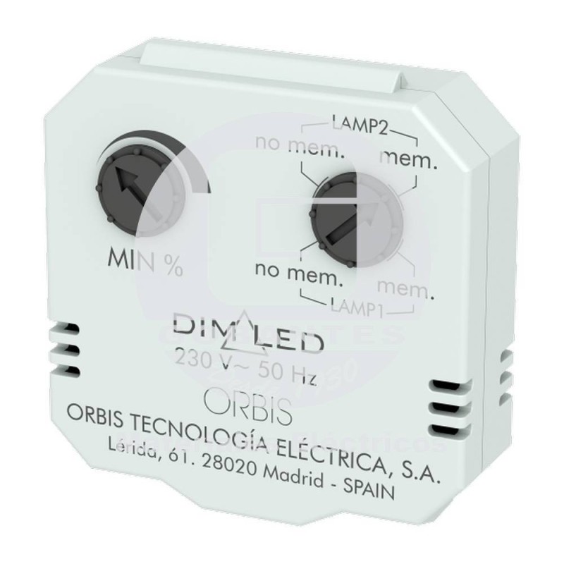 Regulador Luminosidad DimLED 220-240V Orbis