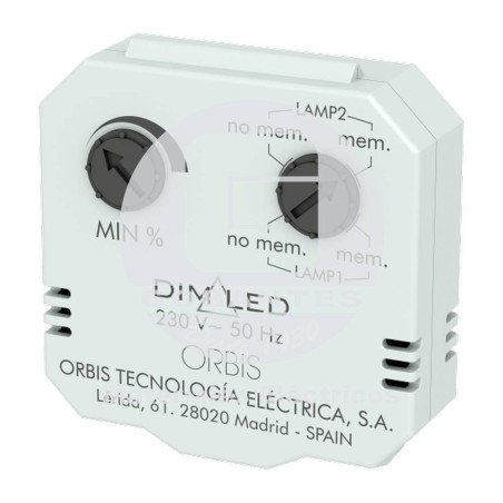 Regulador Luminosidad DimLED 220-240V Orbis