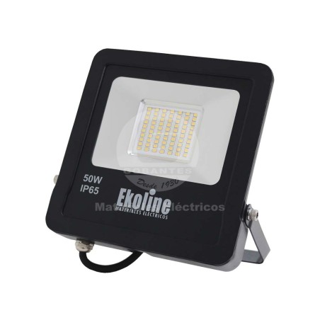 Proyector de Area LED 50W Eko Slim Luz Fría Ekoline