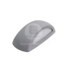 Apliqué Muro Sobrepuesto Gris C/Amp. Filamento LED 6W Luz Cálida Fumagalli
