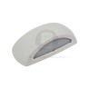 Apliqué Muro Sobrepuesto Blanco C/Amp. Filamento LED 6W Luz Fría Fumagalli