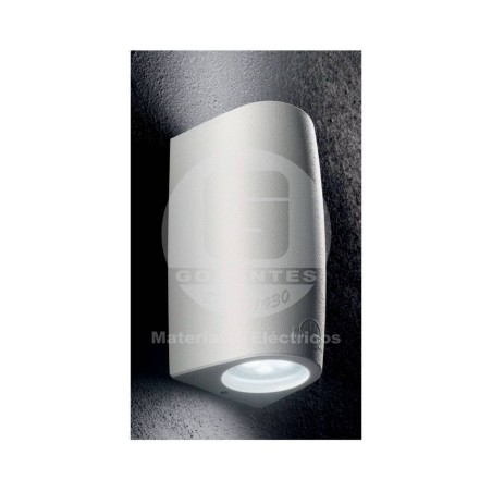 Aplique Muro Bifocal Gris C/2 Amp. LED GU-10 (7W) Luz Fría Fumagalli
