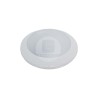 Apliqué Redondo Blanco 275 mm P/E-27 (Sin Amp.) Fumagalli