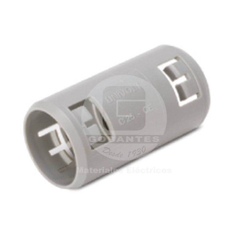 Copla P/Tubería Corrugada 25 mm Libre de Halógenos Dietzel