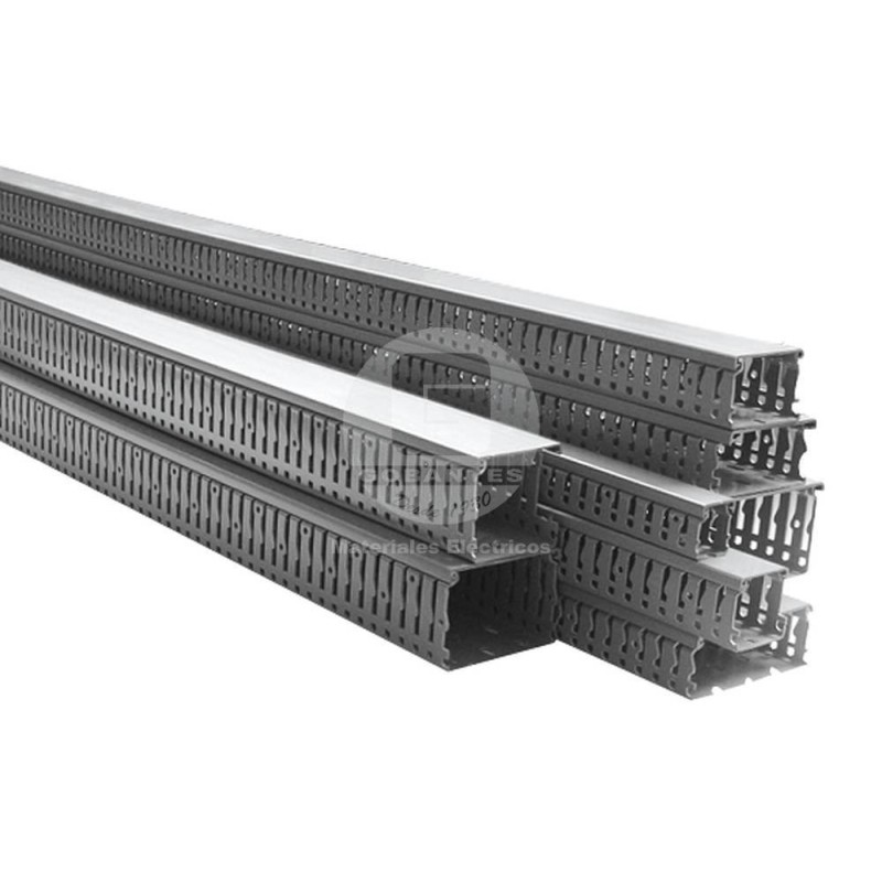 Canaleta Ranurada 25 x 60 mm Gris 14090CCZ Efapel
