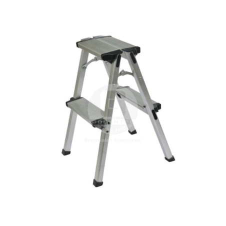 Escala Taburete Alumuminio 2 Peldaños Plegable 0.49 m Ekoline