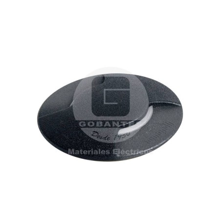 Foco Empotrado Piso 3L Negro C/Amp. LED GU-10 3.5W Luz Fría Fumagalli