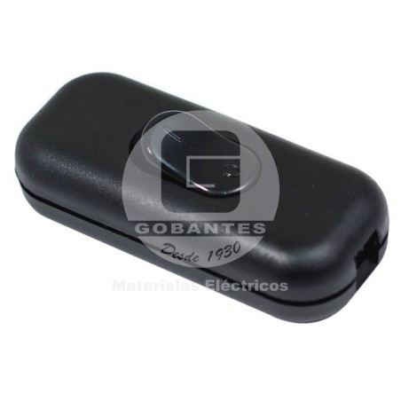 Interruptor Volante de Paso Negro Ekoline