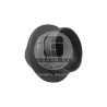 Portalampara E-27 C/Anillos Negro Ekoline