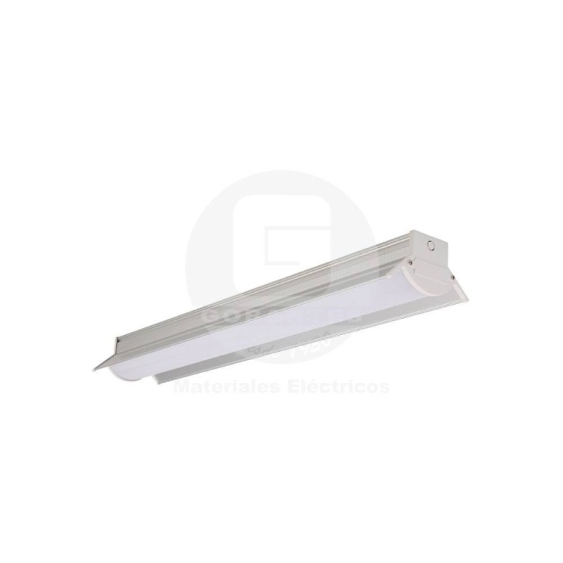Equipo LED C/reflector 36W Luz Fría 1200 mm AL + PC Ekoline