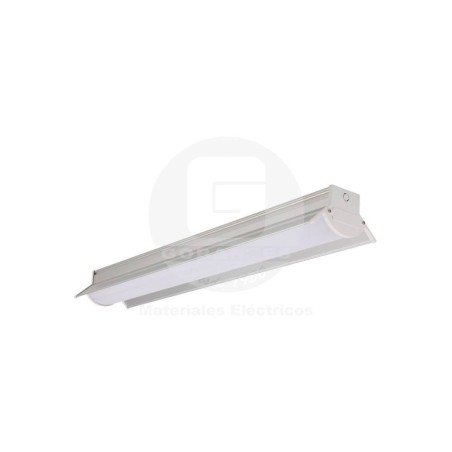 Equipo LED C/reflector 36W Luz Fría 1200 mm AL + PC Ekoline