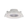 Foco Redondo Empotrado LED P/Techo 12W Luz Cálida Blanco Ekoline