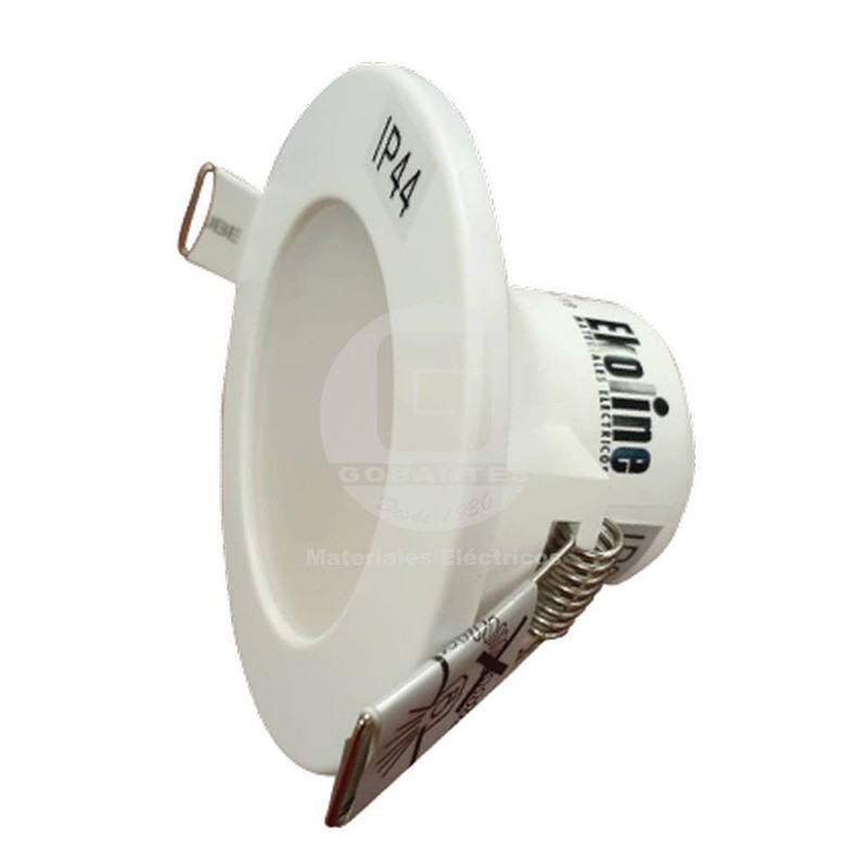 Foco Redondo Empotrado LED 5W Luz Cálida Blanco IP44 Ekoline