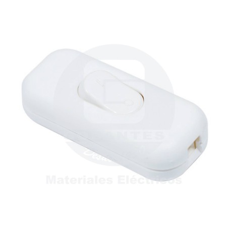 Interruptor Volante de Paso Blanco Ekoline