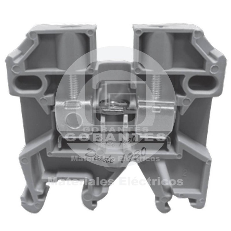 Borne de Conexión Riel Din DC10 1.5/10mm2 Gris Biriel Degson