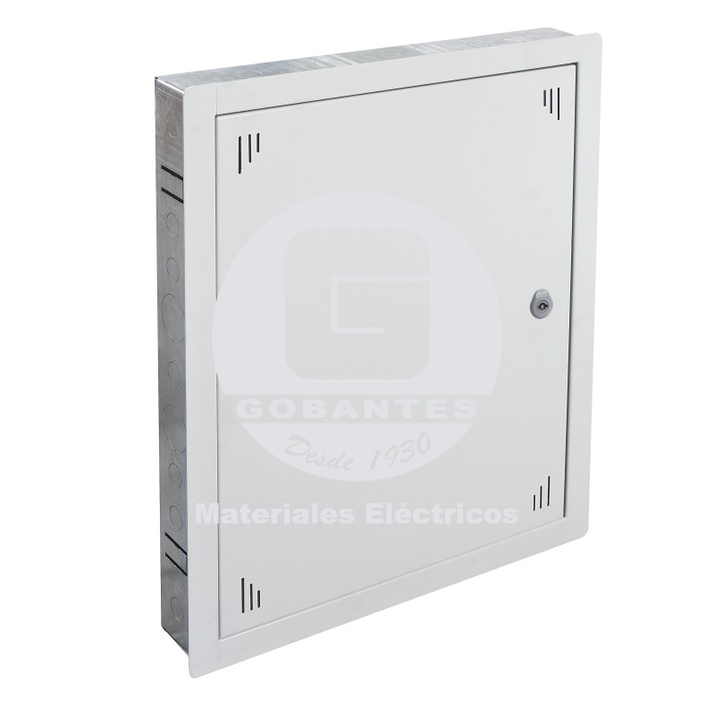 Registro de terminación de red empotrar metálico 525 x 665 x 80 mm Ide