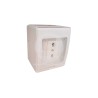 Casquete Hidrobox IP55 C/Enchufe 2P+T 10/16A Ekoline