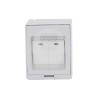 Casquete Hidrobox IP55 C/2 Modulos 9/15A Ekoline