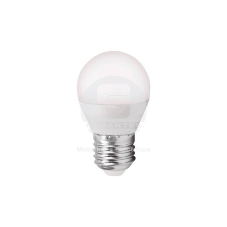 Ampolleta LED Bola 5W E-27 Luz Cálida Ekoline