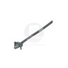 Amarra de Empuje (Muro) Negra 160 x 4.8 mm Ekoline