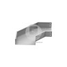 Curva Horizontal Bandeja Lisa E.G. 200 x 50 mm Ekoline