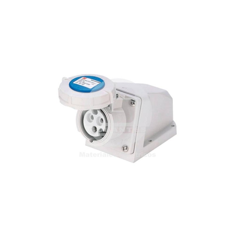 Hembra Sobrepuesta 2P+T 32A 220V IP67 Ekoline