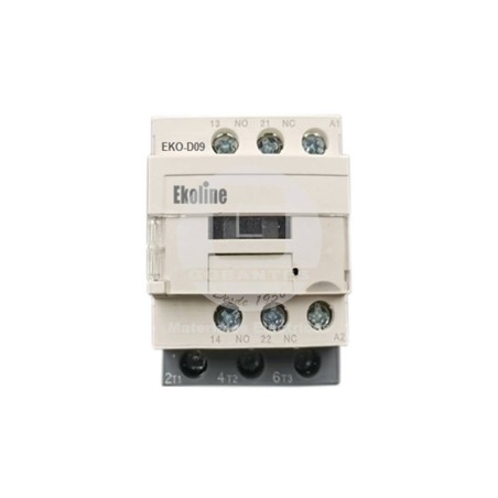 Contactor EKO-D09-B7 9A 24V 1NA + 1NC Ekoline
