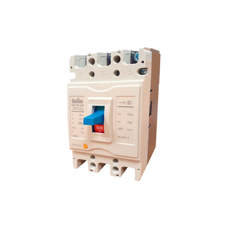 Interruptor Caja Moldeada SDM7-125L/3300 16A 25kA 380V Ekoline